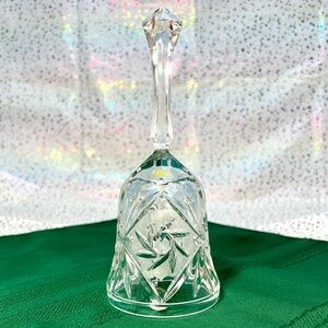 Vintage Collectible Glass Dinner Bell